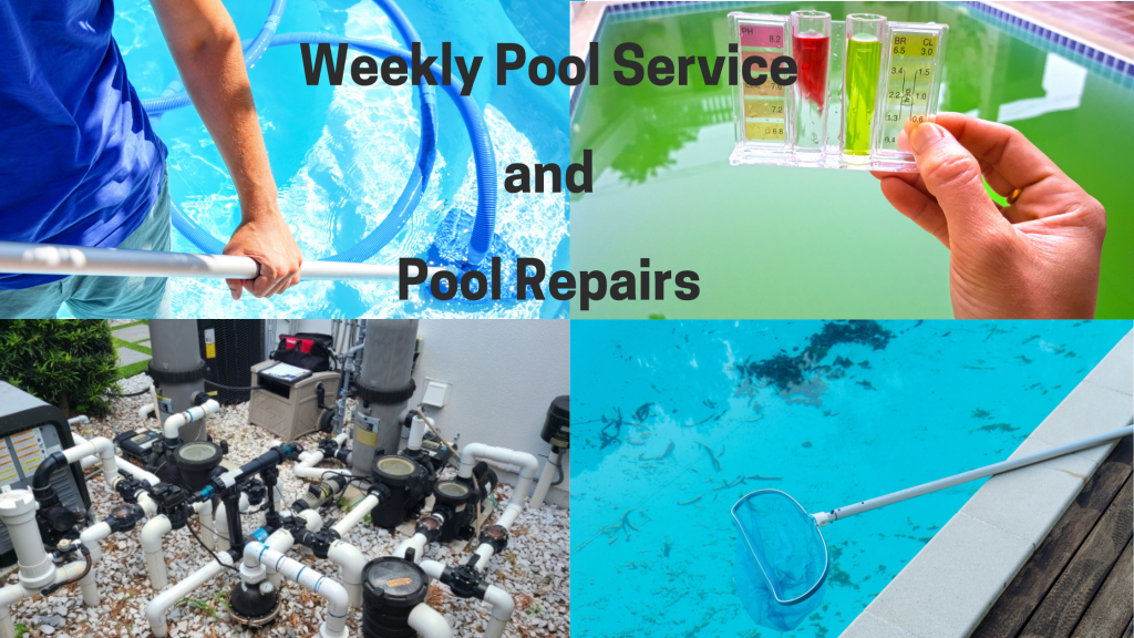 image showing pool service and pool repairs